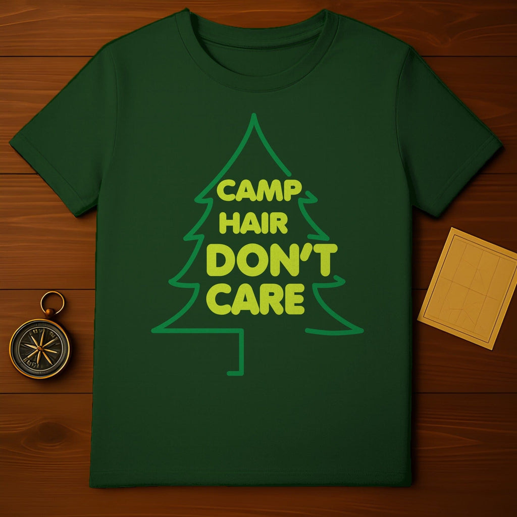Camping Hair T-Shirt