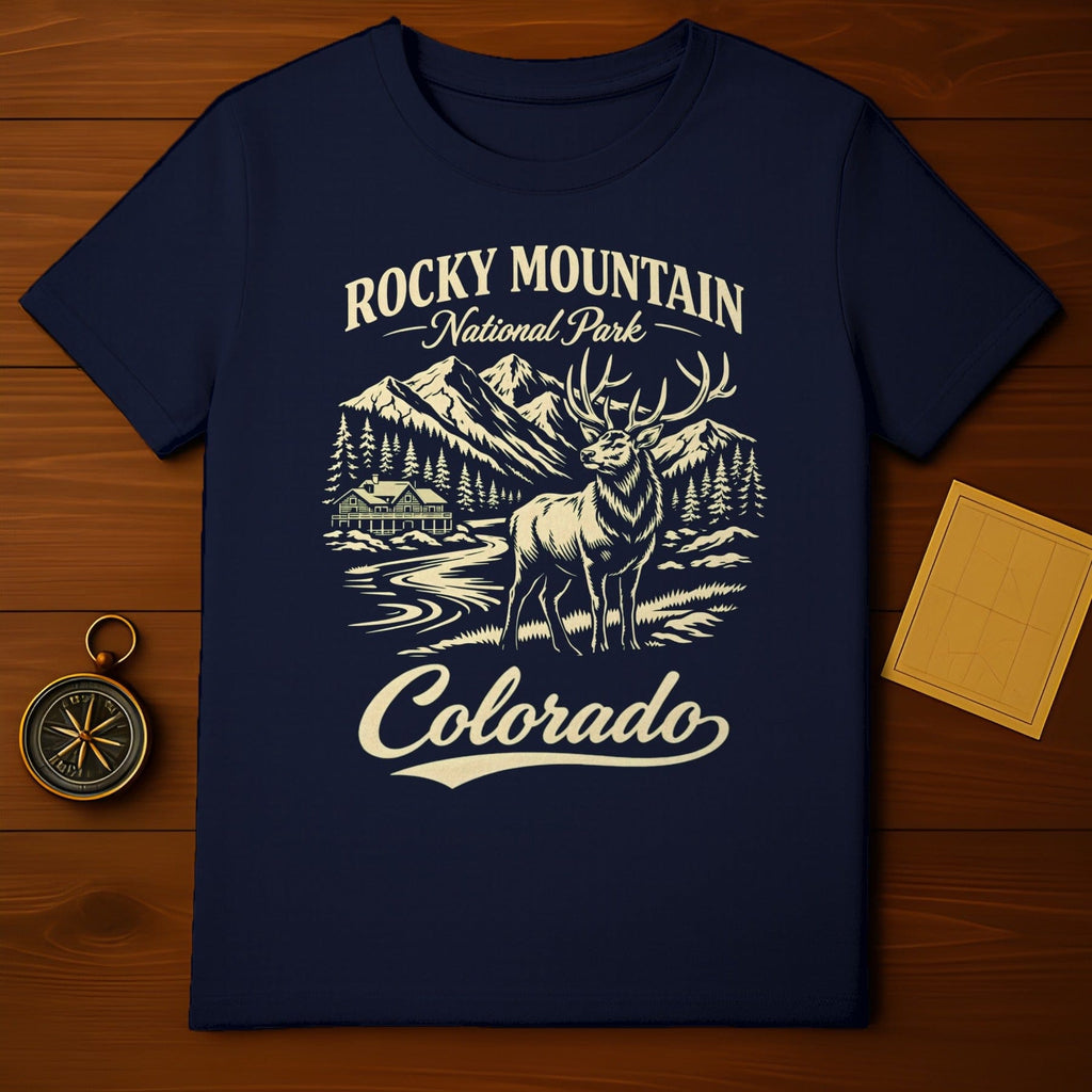 Rocky Mountain National Park Colorado Elk Design product type
Rocky Mountain, National Park, Colorado, Elk, Mountains, Forest, Nature, Wildlife, Outdoor, Adventure, Travel, Souvenir, Graphic, Design, Apparel, Park life, Wilderness, Majestic Elk, Colorado Landscape, National Parks USA