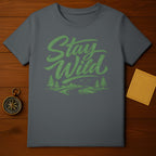 Stay Wild Adventure Graphic T-Shirt for Outdoor Lovers