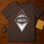 Adventure Awaits Mountain Forest Outdoor Graphic product type
