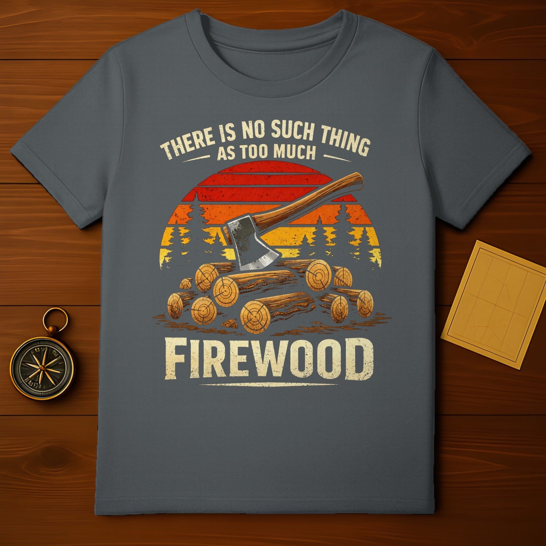 There Is No Such Thing As Too Much Firewood Shirt