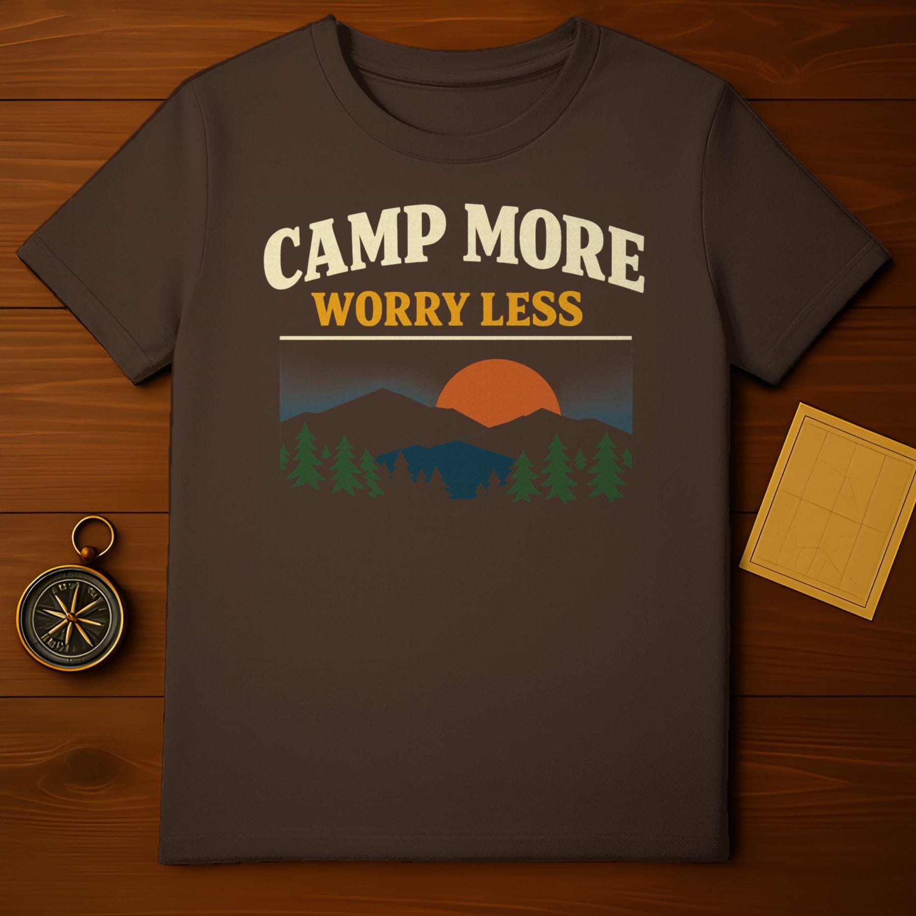 Camp More Worry Less Outdoor Nature Adventure product type