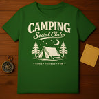 CAMPING Social Club Fires Friends Fun Design Shirt product type
