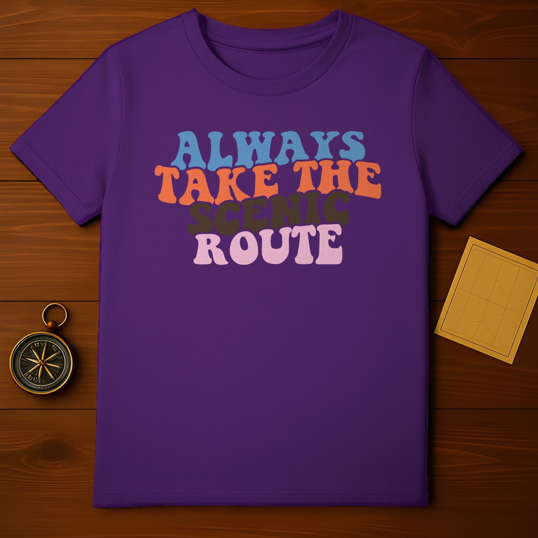 Always Take the Scenic Route Graphic Tee