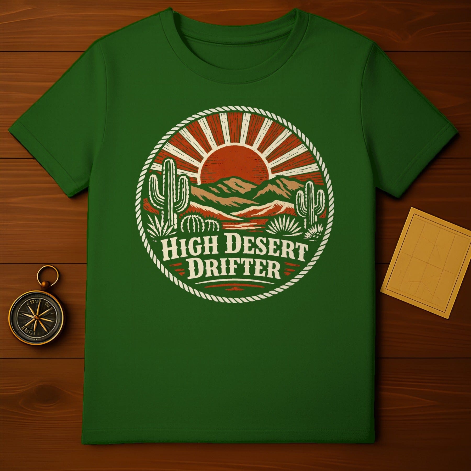 High Desert Drifter Cacti Sun Mountains Green product type