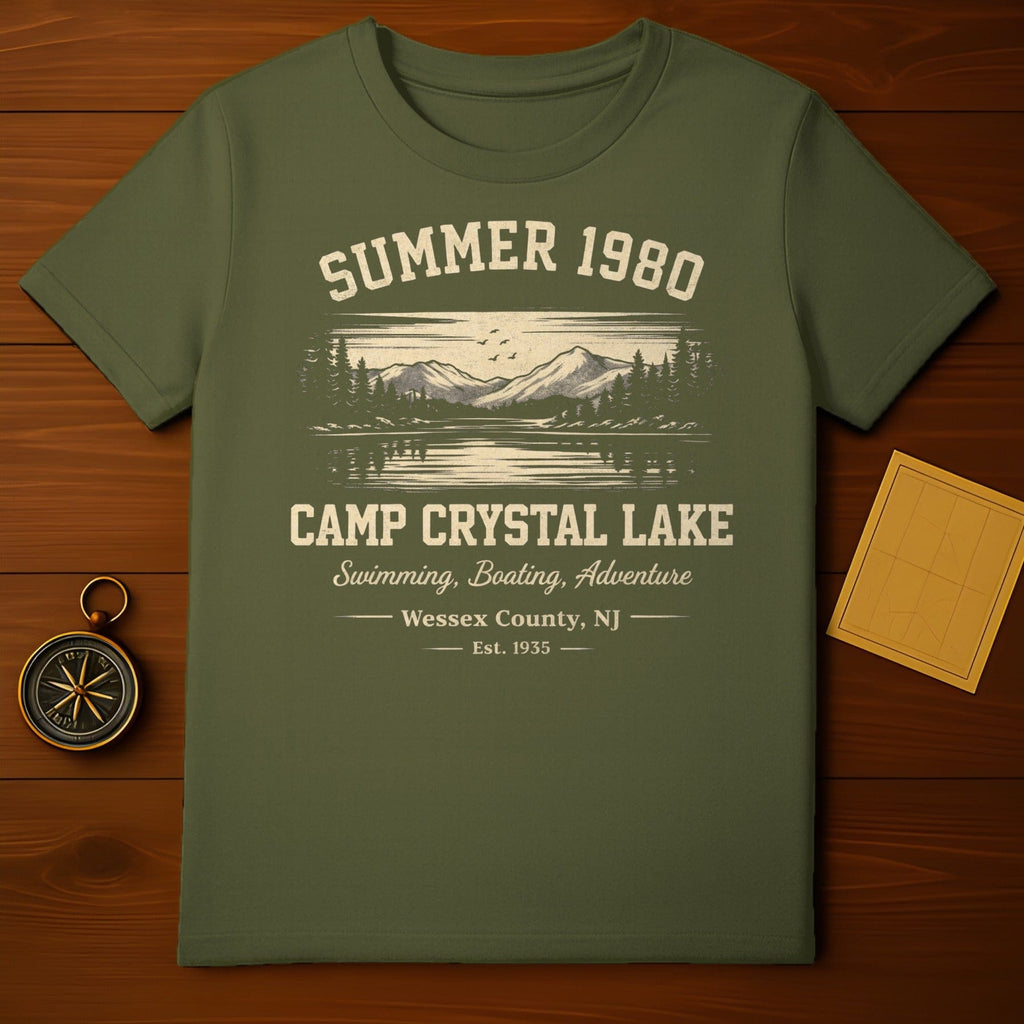 Summer 1980 Camp Crystal Lake Adventure T-shirt