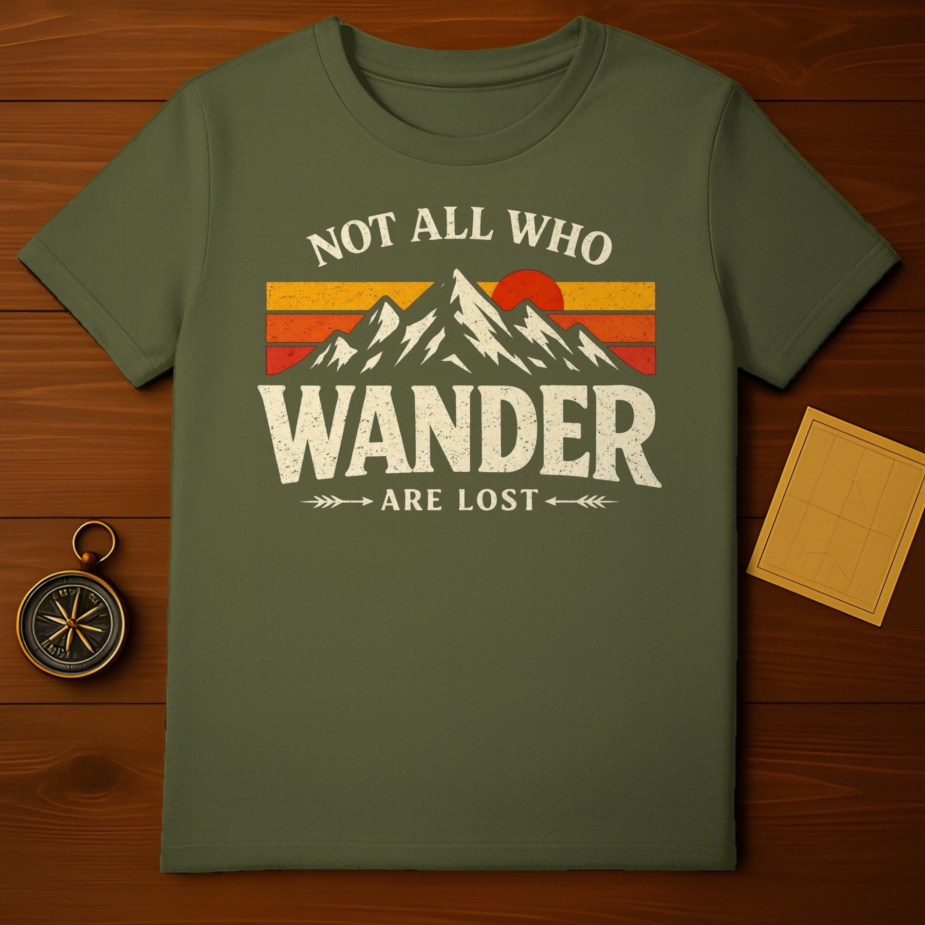 Not All Who Wander Are Lost Graphic Shirt Product