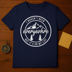 Adventurous Everywhere Slogan Graphic Tee