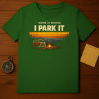 Home Is Where I Park It Camping Adventure Shirt