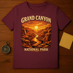 Grand Canyon National Park Scenic Sunset T-shirt