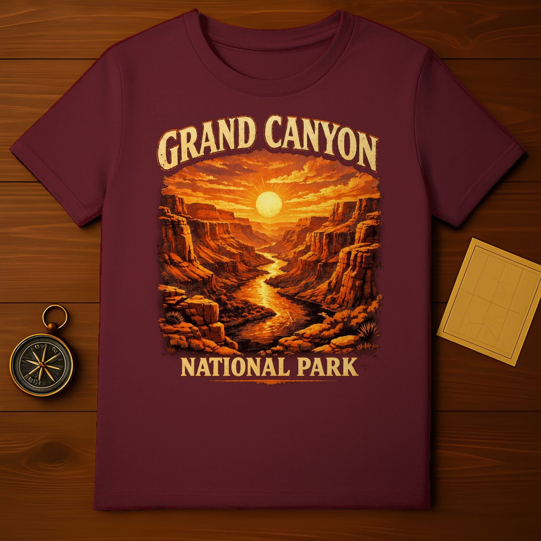 Grand Canyon National Park Scenic Sunset T-shirt