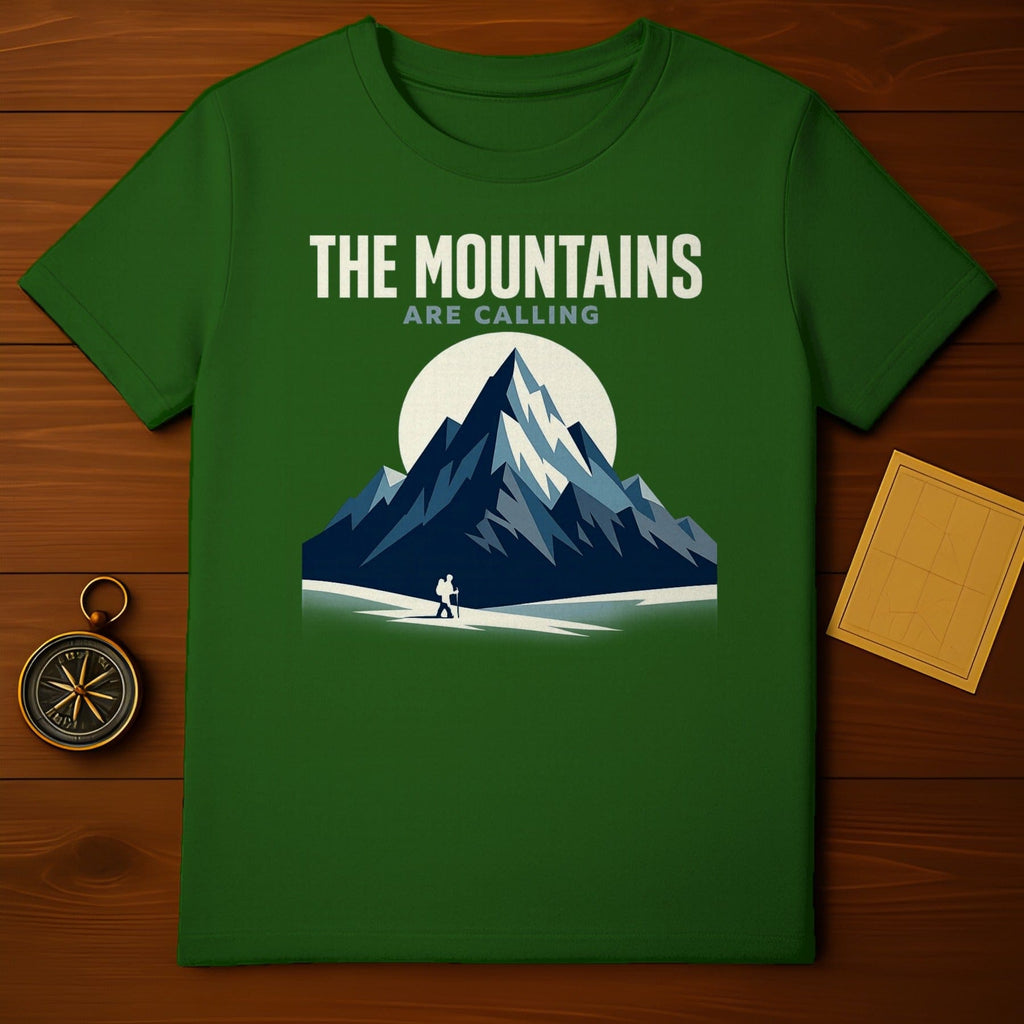 THE MOUNTAINS ARE CALLING Green Hiking Adventure product type