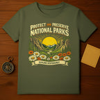 Protect and Preserve National Parks T-Shirt Explore Responsibly