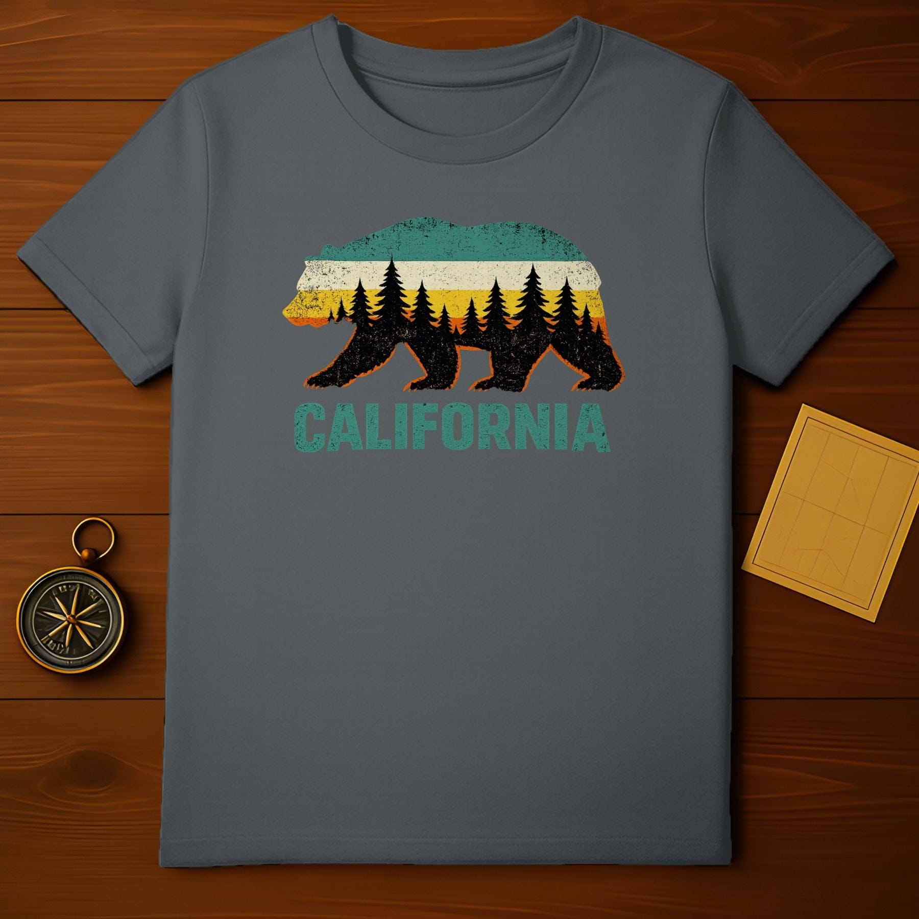 Vintage California Bear Graphic Tee California Shirt