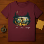 Live Love Camp Travel Trailer Night Scene product type
camping
Live Love Camp
travel trailer
camper
RV life
outdoor adventure
campfire
pine trees
night sky
crescent moon
stars
nature scene
wilderness
forest
road trip
getaway
explore
outdoors
retro camper
adventure time