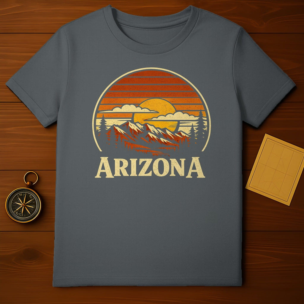 Arizona Sunset Mountain Design T-Shirt