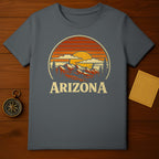 Arizona Sunset Mountain Design T-Shirt