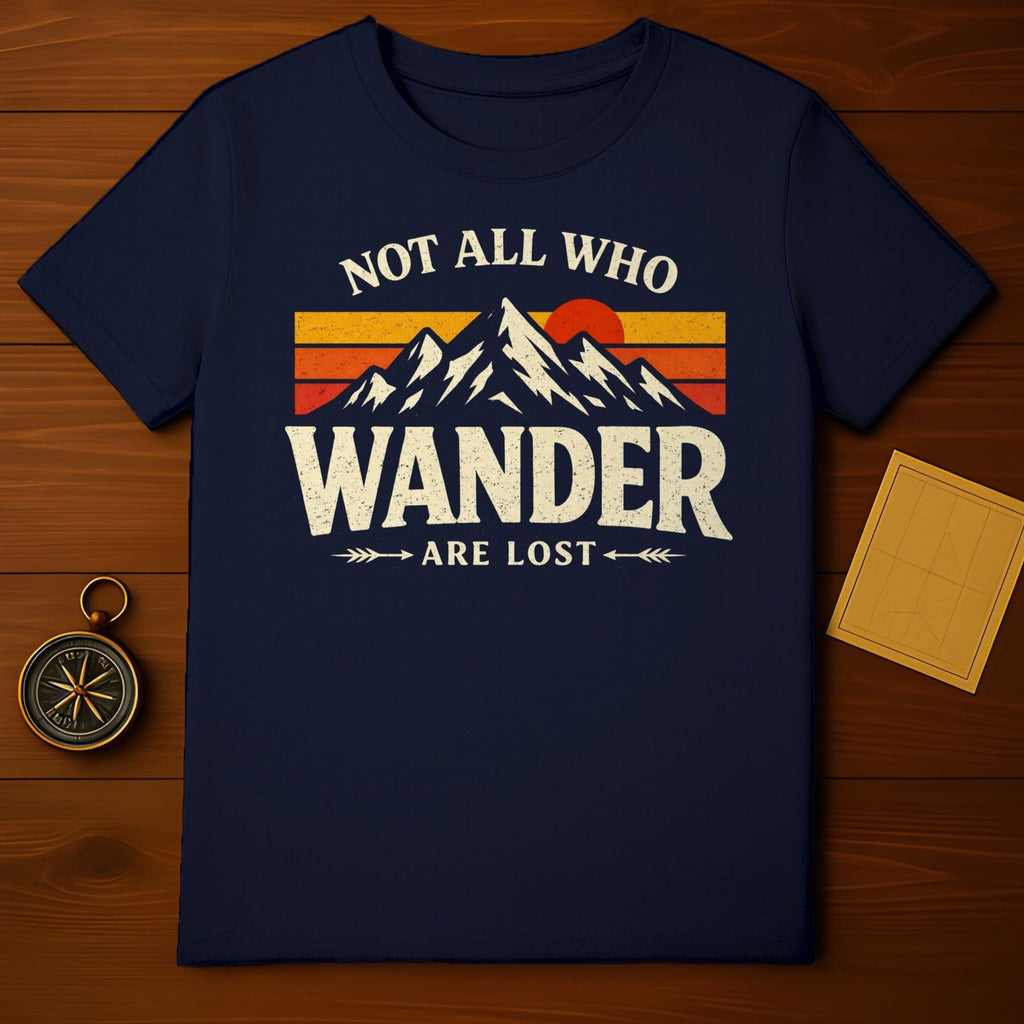 Not All Who Wander Are Lost Adventure Tee
