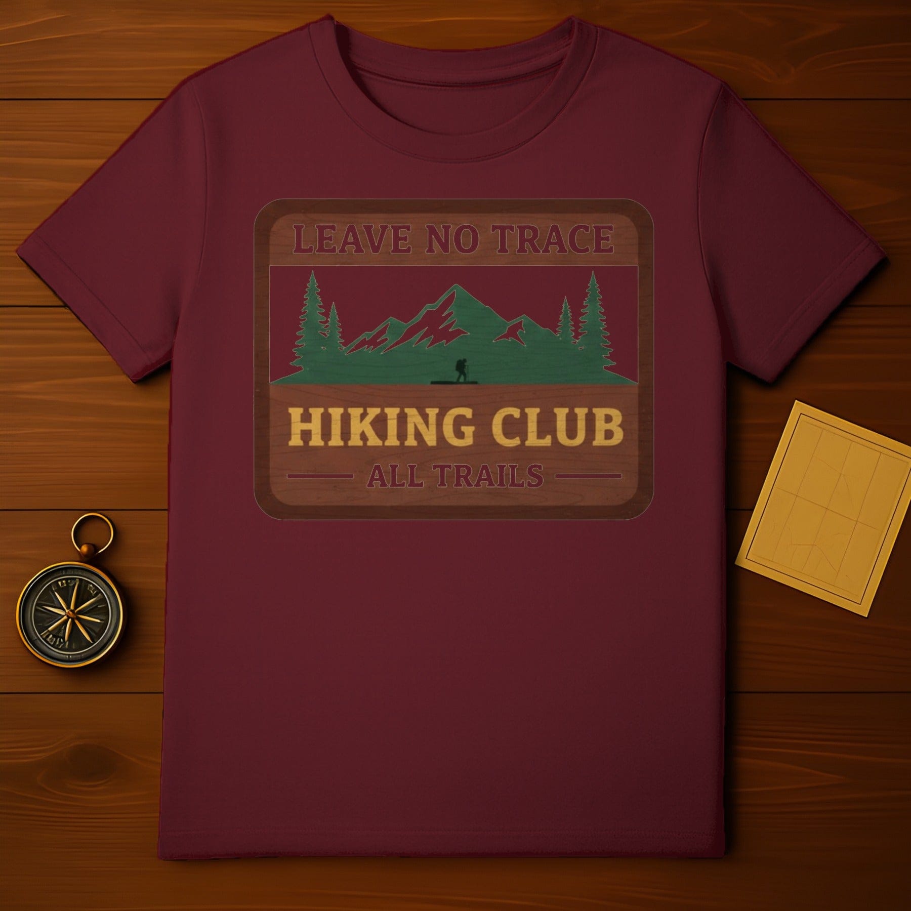 Leave No Trace Hiking Club All Trails T-shirt