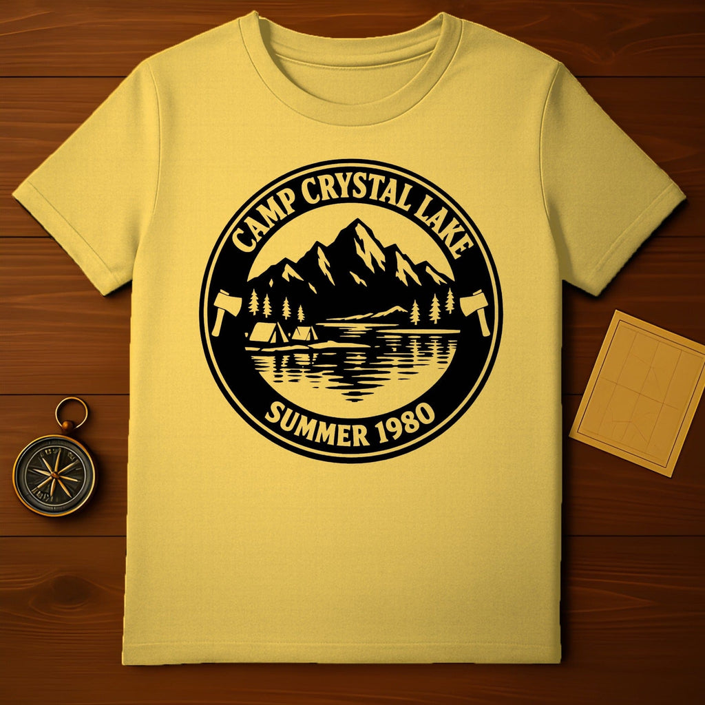 Camp Crystal Lake Summer 1980 Graphic Tee Shirt