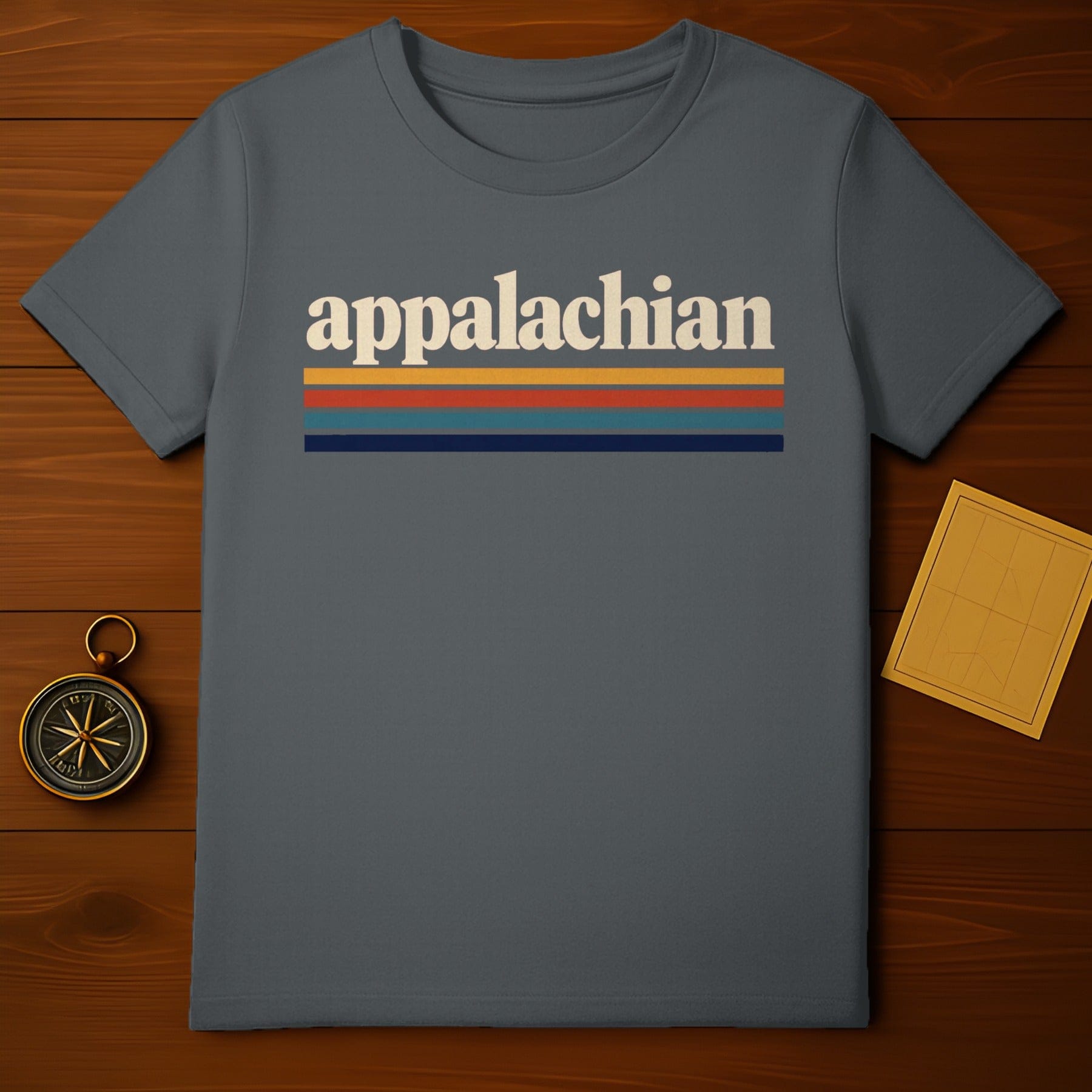 Appalachian Stripes Retro Design Unique T-Shirt product type