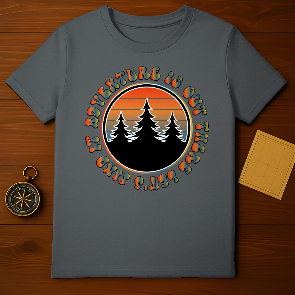 Adventure Is Out There Let's Find It Graphic T-shirt