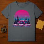 Retro Off The Grid Camper Graphic T-Shirt
