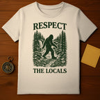 Respect the Locals Bigfoot Graphic T-shirt