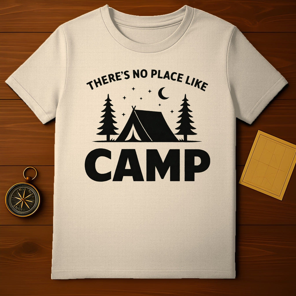 There's No Place Like Camp Graphic T-shirt