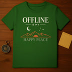 Offline Is My Happy Place Mountain Night Sky product type
