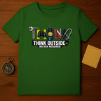 Think Outside No Box Required Tools Graphic Shirt