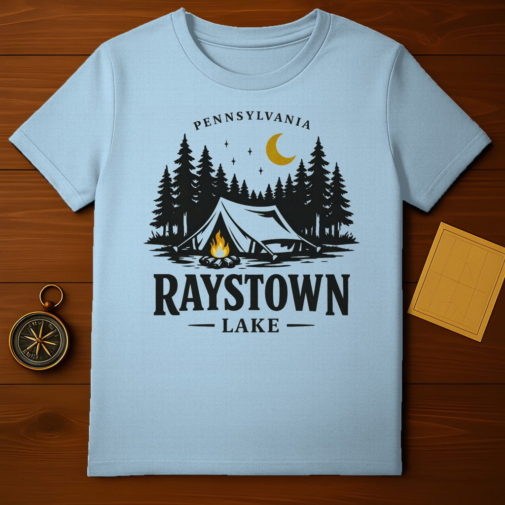 Pennsylvania Raystown Lake Camp Moon Stars Design product type
