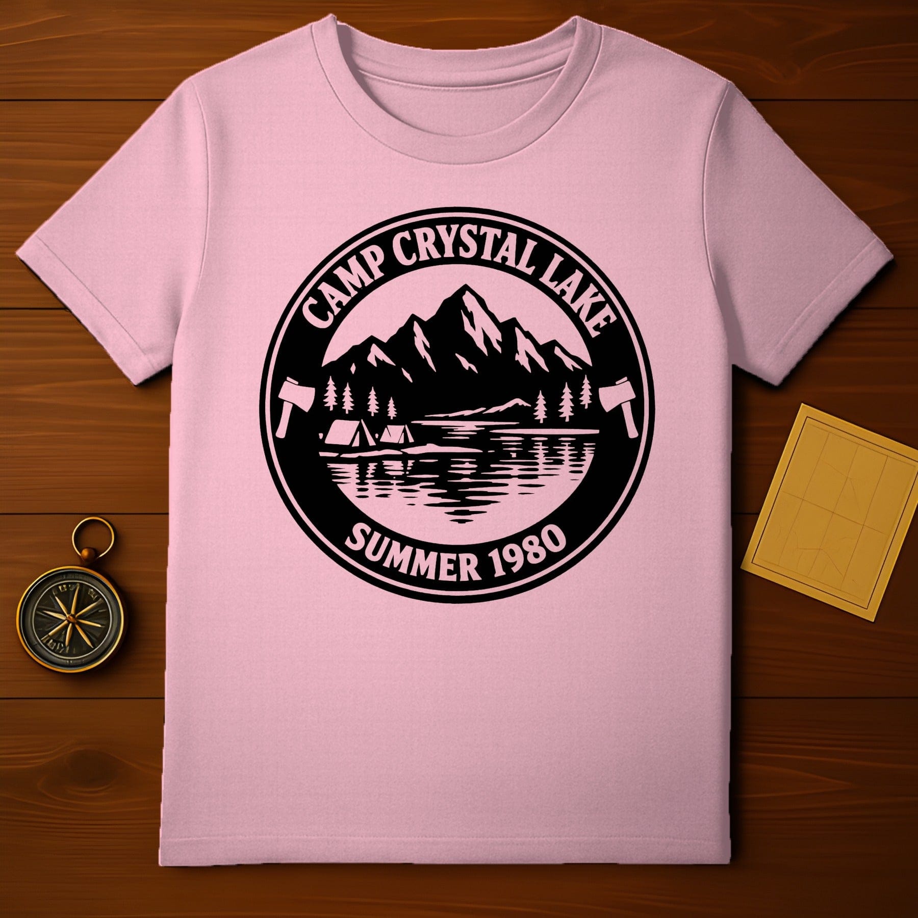 Camp Crystal Lake Summer 1980 Graphic T-shirt