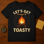 Let's Get Toasty Campfire Bonfire Camping t-shirt product type
Let's Get Toasty,Campfire,Bonfire,Camping,Outdoor,Adventure,Funny,Humorous,Graphic Tee,T-Shirt,Tee Shirt,Apparel,Clothing,Summer Camp,S'mores,Fire Pit,Nature Lover,Woodsy,Camp Life,Outdoorsy