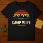CAMP MORE WORRY LESS Retro Mountain Sunset product type
Camping
Outdoor
Adventure
Mountains
Sunset
Retro
Vintage
Nature
Hiking
Explorer
Forest
Trees
CampMore
WorryLess
Wilderness
Travel
Graphic
Distressed
Outdoorsy
Landscape