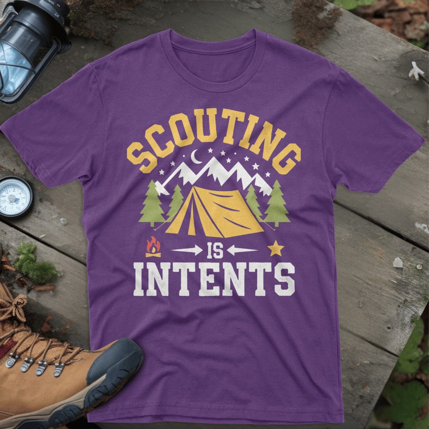 Scouting is Intents Camping Shirt product