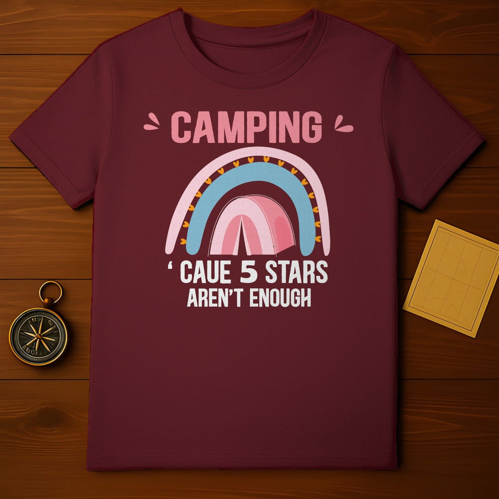 Camping 5 Stars T-Shirt