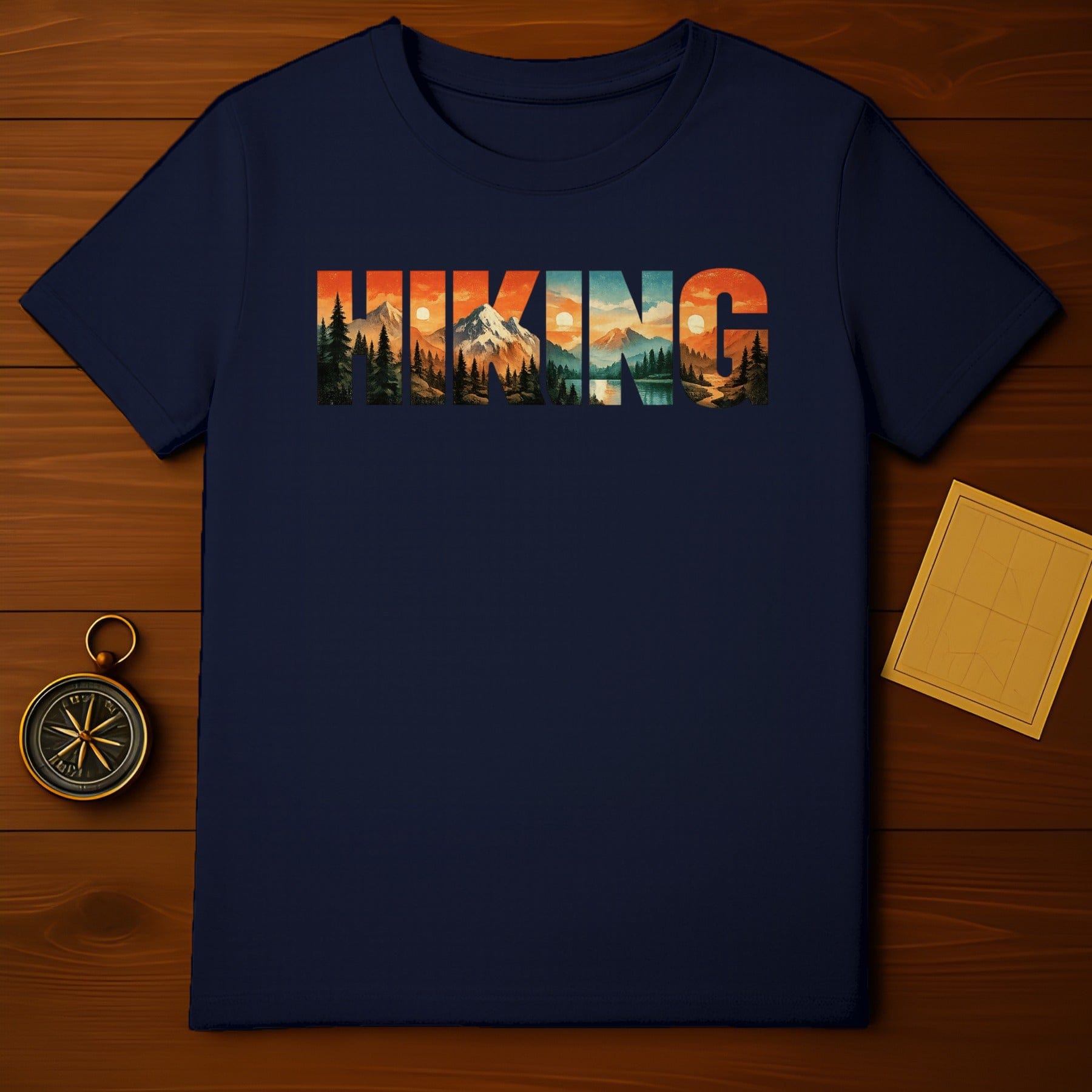 Scenic Mountain Hiking Adventure T-shirt
