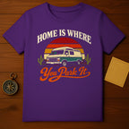 Home Is Where You Park It Camper Van Sunset product type