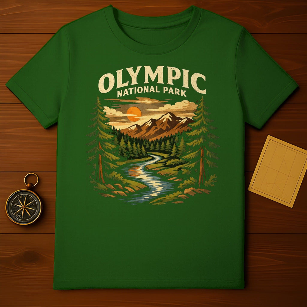 Olympic National Park Scenic View T-Shirt Product