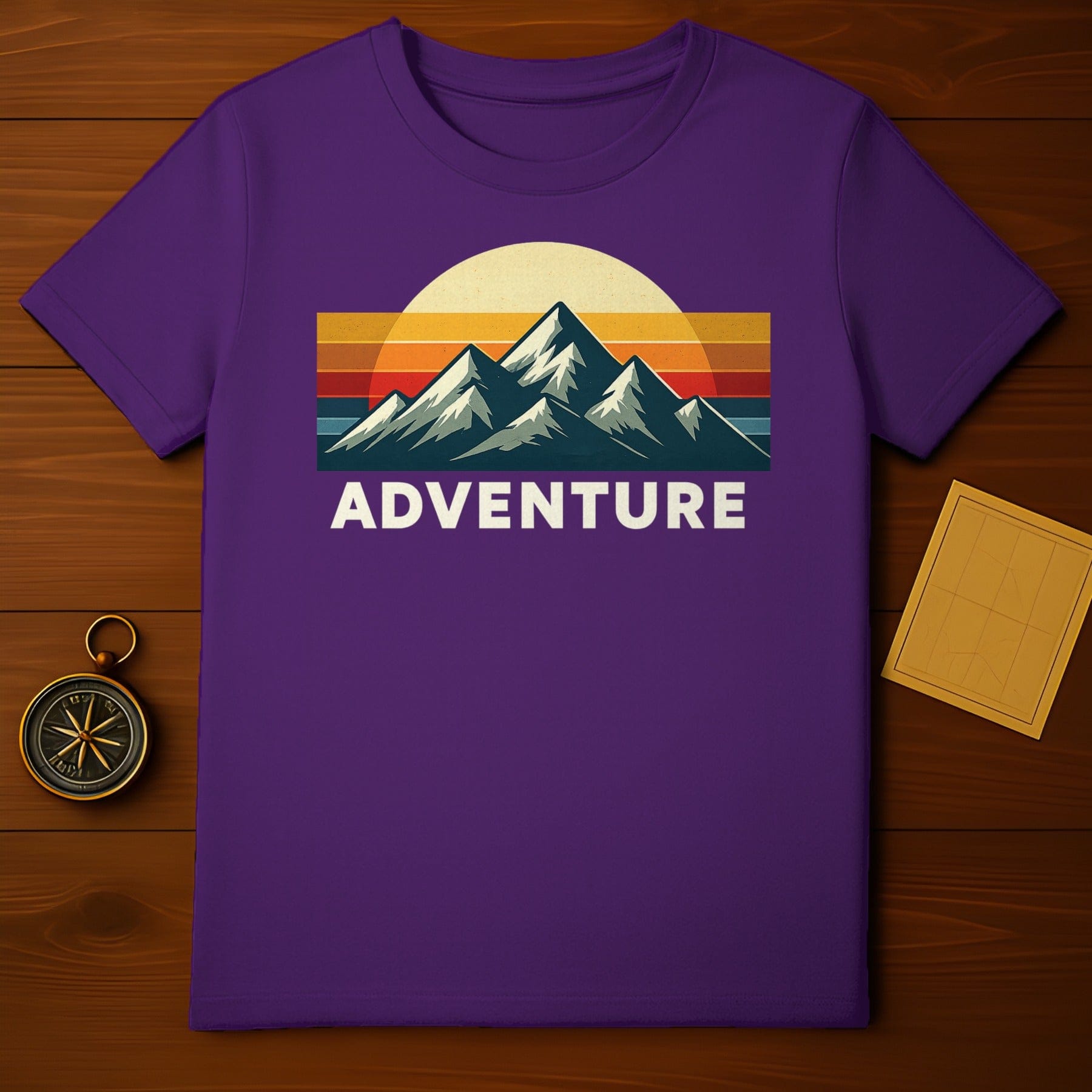 Adventure Mountain Graphic T-Shirt for Outdoor Enthusiasts