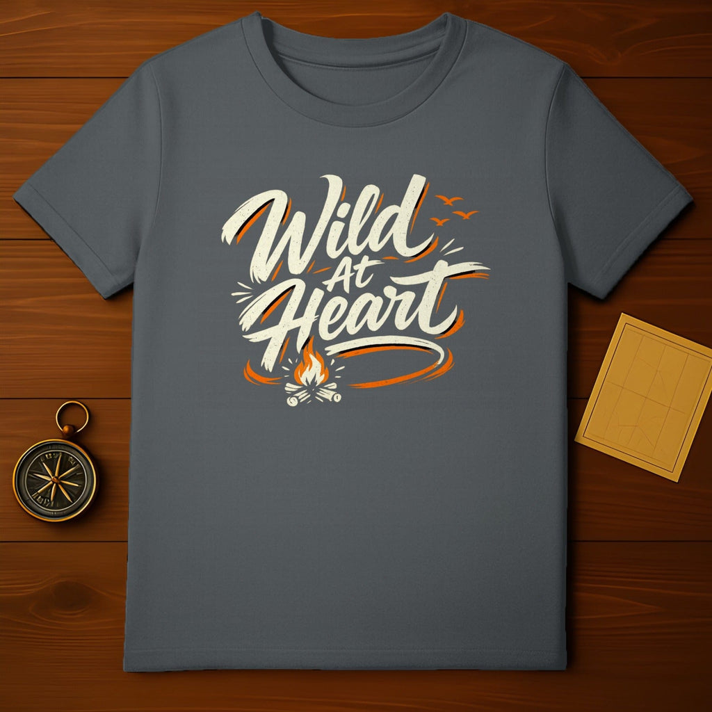 Wild At Heart Campfire Adventure Graphic T-Shirt