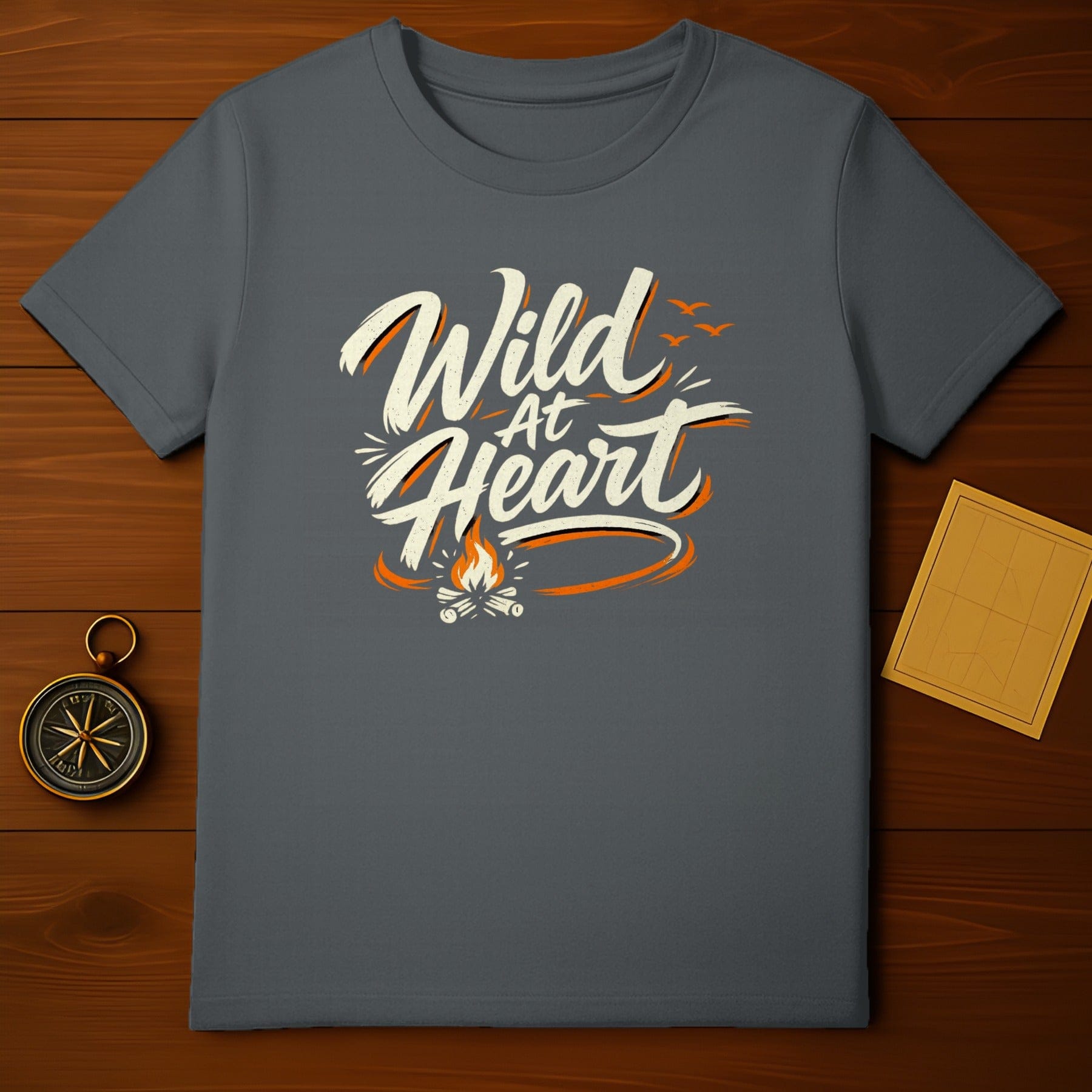 Wild At Heart Campfire Adventure Graphic T-Shirt