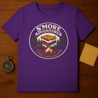 S'more Adventures Graphic Tee Camping Theme Shirt