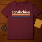 Appalachian Retro Stripes Design Maroon product type