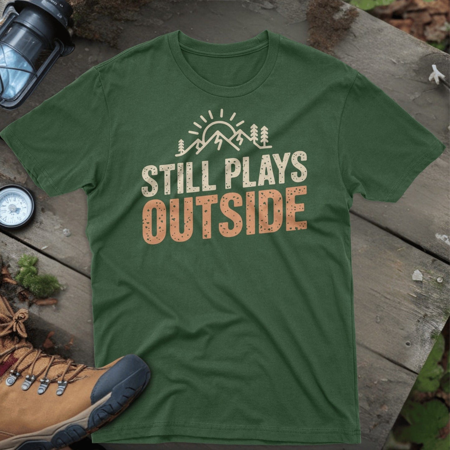 Still Plays Outside Graphic T-Shirt product