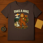 Take a Hike Bigfoot and Duck Hiking T-Shirt