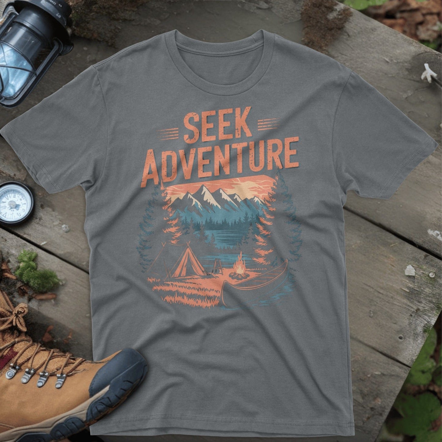 Seek Adventure Graphic T-shirt product