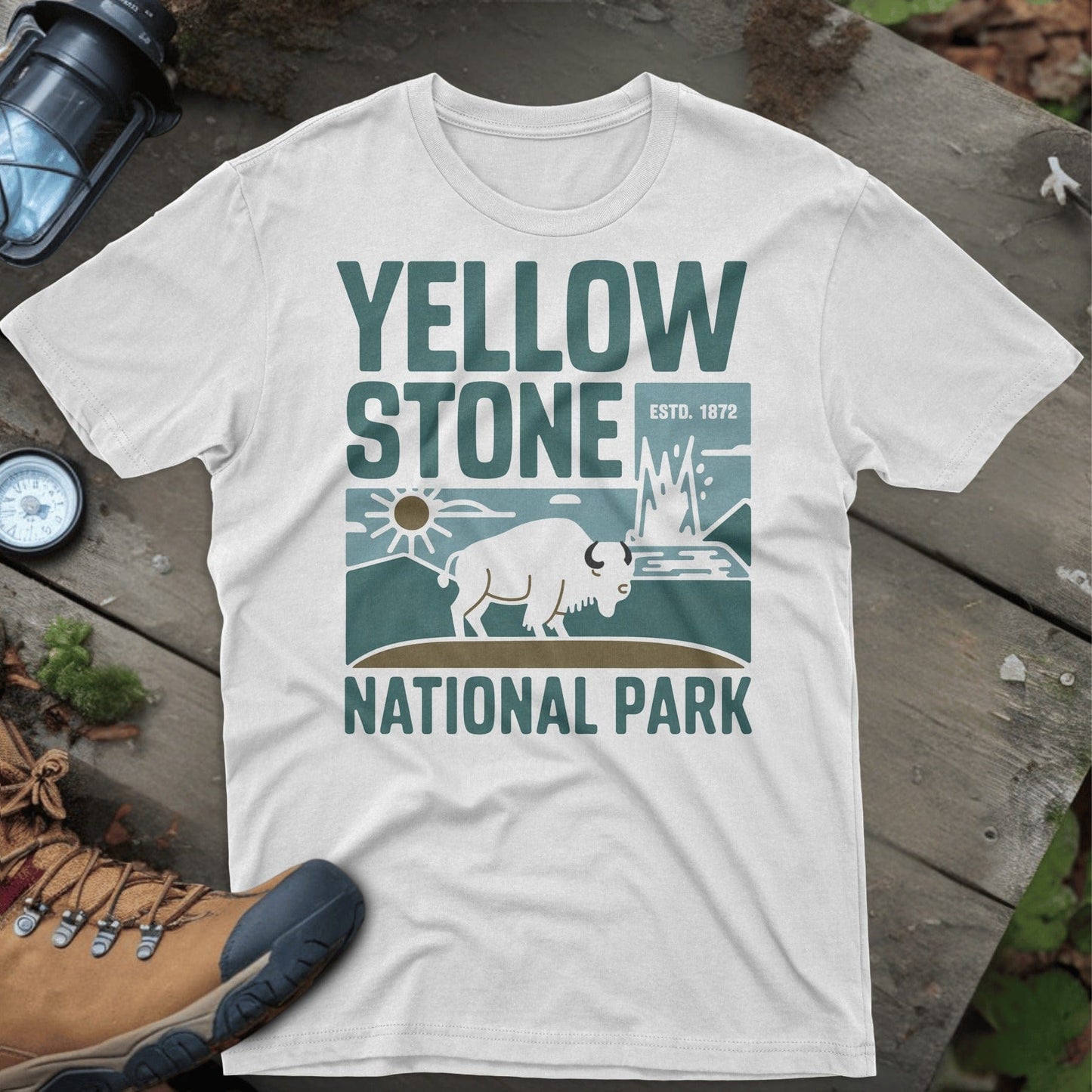 Yellowstone National Park Graphic T-Shirt product