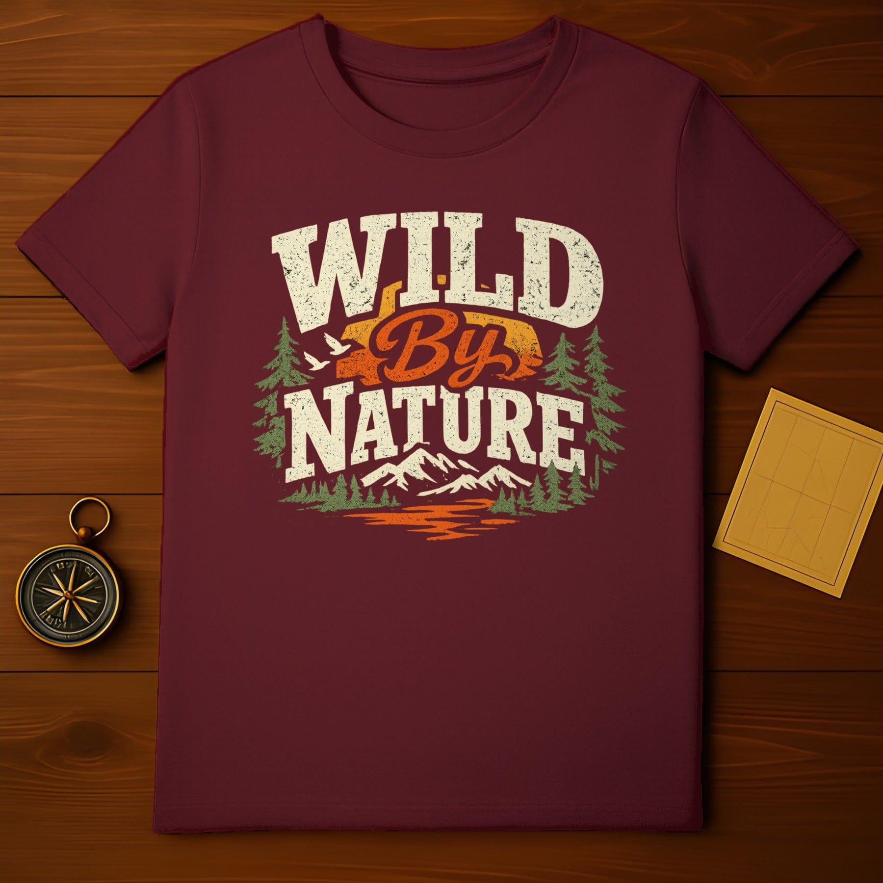 Wild By Nature Graphic Short Sleeve Shirt